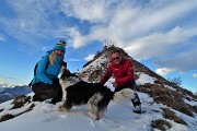 78 Alla selletta anticima sud vista in  cima Gioco